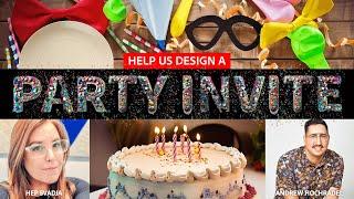 Adobe Firefly Live Weekly Meetup: Designing an Event Invitation