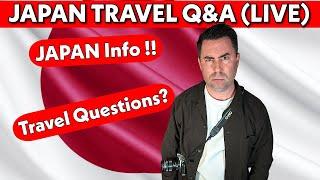 Not everything is Perfect when you travel: Q&A LIVE #japantravel #japantrip #itinerary