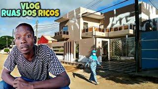 Como são às ruas e casas de pessoas ricas em Moçambique? minha cidade