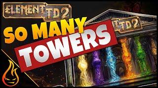 Epic New Tower Defense Game Element TD 2