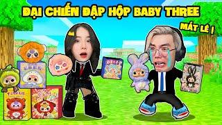 SAMMY VÀ PHONG CẬN ĐẠI CHIẾN  ĐẬP HỘP BABY THREE TRONG ROBLOX