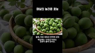 여름철 건강 지킴이! 매실이 몸에 좋은 이유