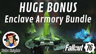 Fallout 76: Huge Bonus for the Enclave Armory Bundle!