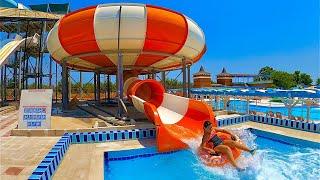 Space Boat Water Slide at Blue Zest Aqua Park