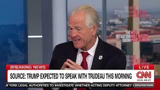 Navarro tariff interview goes off the rails as he insists on discussing drugs instead