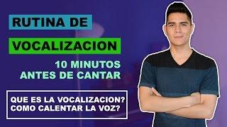 Como Vocalizar? Rutina de Vocalizacion 10 Minutos Antes de Cantar  | www.Clasesdecanto.pro