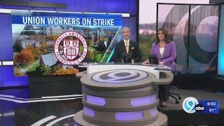 Cornell University union workers go on strike