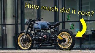 BMW R100 Scrambler Build - COSTS- FAQ - In Depth Info - Unseen Footage