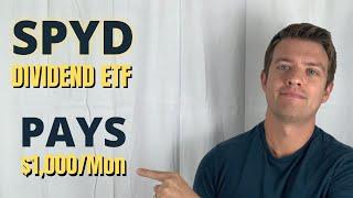 How Big Of A Paycheck Does SPYD Pay || HIGH Dividend ETF