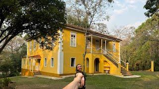 O  Casarão Amarelo  restaurado - FAZENDA BARREIRO