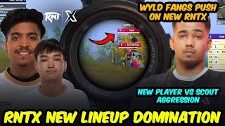 RNTX New Player vs SCOUT Destroyed Wyld Fangs Aggressive PUSH | Team Xspark