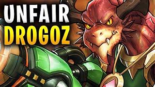 DROGOZ IS ABSOLUTELY UNFAIR! - Paladins Gameplay Build