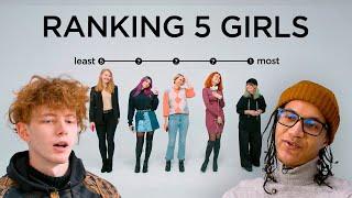 Ranking Women By Attractiveness | 5 Guys vs 5 Girls  |  Blind Dates In Ukraine