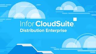 Infor CloudSuite Distribution Enterprise Overview