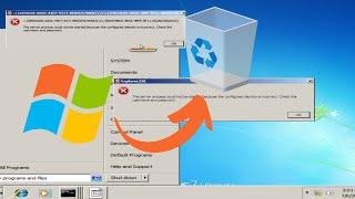 Installing Windows 7 in the Recycle.Bin