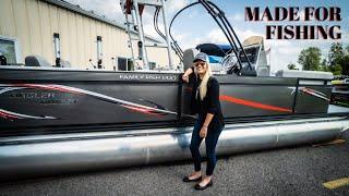 The ONE Pontoon Made for Fishing | Angler Qwest Pontoons