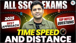 Top-Notch Questions Time Speed & Distance |SSC Selection Series |Abhinay Sharma Sir #maths #sscexam