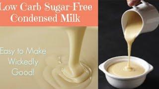 HOMEMADE SUGAR FREE LOW CARB CONDENSED MILK | KETO DIET PHILIPPINES WITH EASY RECIPES