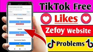 Zefoy soon will be update problems || TikTok Free Likes || zefoy website problem || zefoy problems