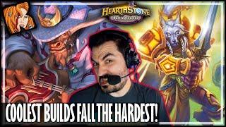 COOLEST BUILDS FALL THE HARDEST! - Hearthstone Battlegrounds