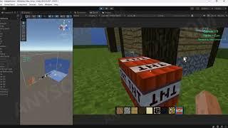 Mine Sandbox: Build and Blow Up Unity Game Source Code #unity #unity3d #unitydev #unitydeveloper