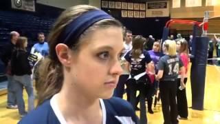 WUSPORTS: Kelsey Lewis after Washburn's win over NWMSU