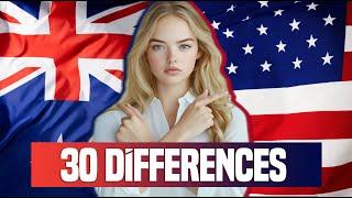 30 Fascinating DIFFERENCES Between AMERICA and AUSTRALIA | Amazing Journeys