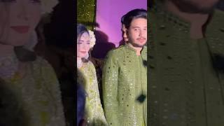 Pakistani bride and groom mehndi entrance #desi #shortsvideo #pakistani #wedding #mehndi #shaadi