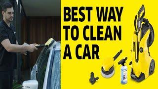 How to Clean the Outside of a Car with a Kärcher Pressure Washer