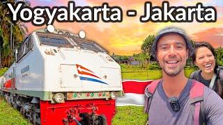 | Arriving in Jakarta! First Time Traveling To Jakarta By Train From Yogyakarta