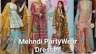 Mehndi Party Wear Dress Collection