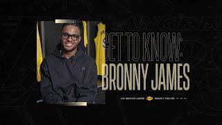 Getting to Know: Bronny James