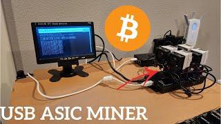 USB BITCOIN ASIC MINER! | GekkoScience Compac F Setup and Review!