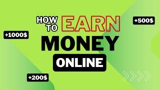 This is how you can actually EARN money online