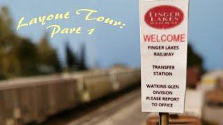 Layout Tour Part 1 My Finger Lakes Railway Layout