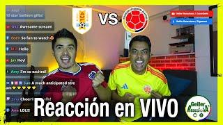 Uruguay vs Colombia (3-2) Reacción en VIVO Eliminatorias Sudamericanas Mundial 2026 Fecha 11