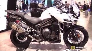 2016 Triumph Tiger Explorer XC - Walkaround - 2015 EICMA Milan