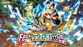 CARNIVAL LR BLUE GOGETA VS. CHALLENGE THE LIMITS! FESTIVAL OF BATTLES! (DBZ: Dokkan Battle)