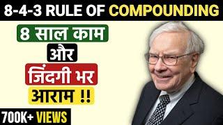 POWER OF COMPOUNDING | 8-4-3 RULE OF COMPOUNDING | 8 Years Investment Plan | How to Become Crorepati