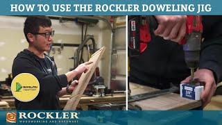 How to Make Dowel Joints with the Rockler Doweling - feat. Bevelish Creations