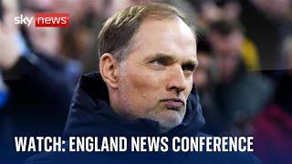 Watch in full: Thomas Tuchel announced as new England football boss at FA news conference