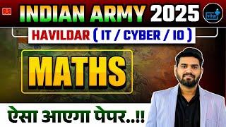 Indian Army Havildar 2025 | Maths Based On Exam Pattern IT/Cyber/IO | Syllabus, Tricks & Practice 09