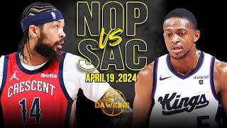 New Orleans Pelicans vs Sacramento Kings Full Game Highlights | 2024 Play-In | FreeDawkins