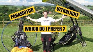 Paramotor or Ultralight -  Which one do I prefer now?