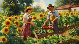 Timeless vintage music for a sunny day of farming.