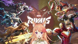  Marvel Rivals - Playing the game for the first time! I wanna be a cute jeff【Vtuber | RenaFenrir】