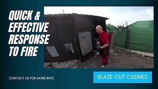Quick & Effective Response To Fire - BlazeCut Series (AA2000 Security and Technology Solutions Inc.)