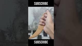 how to make cardboard karambit knife #cardboard #cardboardcraft #craft #karambitknife