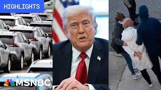 New auto tariffs, free speech crackdown: Trump’s First 100 Days - Day 67 | MSNBC Highlights