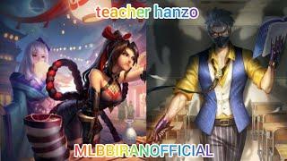 teacher hanzo study to students with subtitle mlbb mobile legends mlbbiranofficial